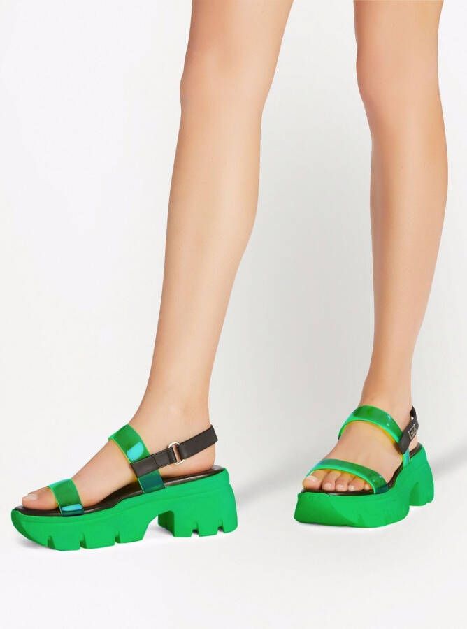 Giuseppe Zanotti Apocalypse Summer sandalen Groen