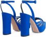 Giuseppe Zanotti Arhama sandalen met plateauzool Blauw - Thumbnail 3