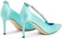 Giuseppe Zanotti Audace Crystal pumps met kristal Blauw - Thumbnail 3