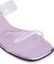 Giuseppe Zanotti Aude Plexi sandalen Roze - Thumbnail 4