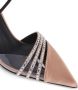 Giuseppe Zanotti Audrine satijnen pumps Roze - Thumbnail 4