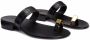 Giuseppe Zanotti Bardack sandalen met krokodillenleer-effect Zwart - Thumbnail 2