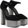 Giuseppe Zanotti Bebe sandalen verfraaid met kristallen Zwart - Thumbnail 2