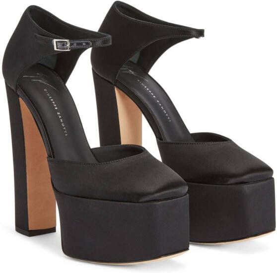 Giuseppe Zanotti Bebe satijnen pumps Zwart