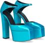 Giuseppe Zanotti Bebe pumps met plateauzool Blauw - Thumbnail 2