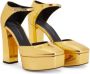 Giuseppe Zanotti Bebe pumps met plateauzool Goud - Thumbnail 2