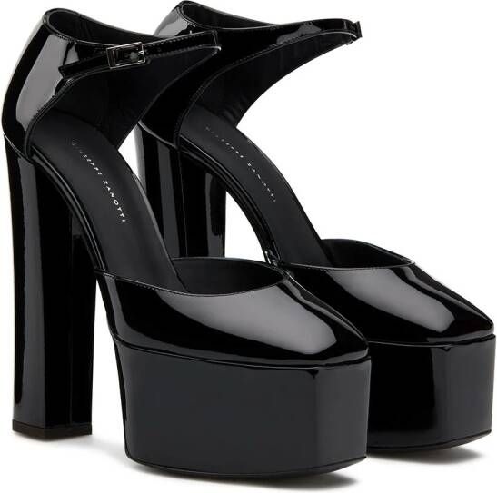 Giuseppe Zanotti Bebe pumps met plateauzool Zwart