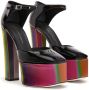 Giuseppe Zanotti Bebe pumps met plateauzool Zwart - Thumbnail 2