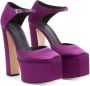 Giuseppe Zanotti Bebe satijnen pumps Paars - Thumbnail 2