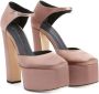 Giuseppe Zanotti Bebe satijnen pumps Roze - Thumbnail 2