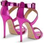 Giuseppe Zanotti Bella leren sandalen Roze - Thumbnail 3