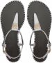 Giuseppe Zanotti Bellatriks leren sandalen Zilver - Thumbnail 4