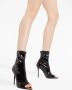 Giuseppe Zanotti Bette laarzen met open neus Zwart - Thumbnail 5