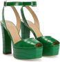 Giuseppe Zanotti Sandalen met krokodillenprint Groen - Thumbnail 2