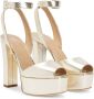 Giuseppe Zanotti Blis python-print sandalen Goud - Thumbnail 2