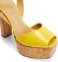 Giuseppe Zanotti New Betty sandalen met open neus Geel - Thumbnail 4