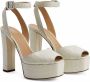 Giuseppe Zanotti Betty sandalen met plateauzool Beige - Thumbnail 2