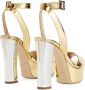 Giuseppe Zanotti Betty sandalen met plateauzool Goud - Thumbnail 3