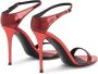 Giuseppe Zanotti Beverlee stiletto sandalen Rood - Thumbnail 3