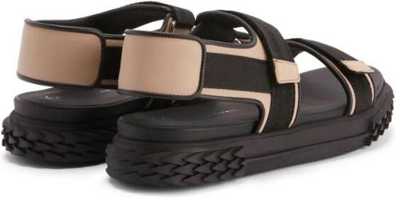 Giuseppe Zanotti Blabber Gummy sandalen met klittenband Veelkleurig