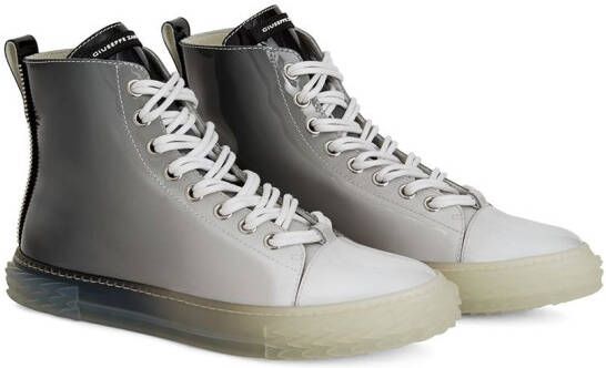 Giuseppe Zanotti Blabber high-top sneakers Grijs