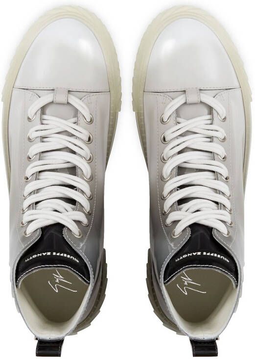 Giuseppe Zanotti Blabber high-top sneakers Grijs