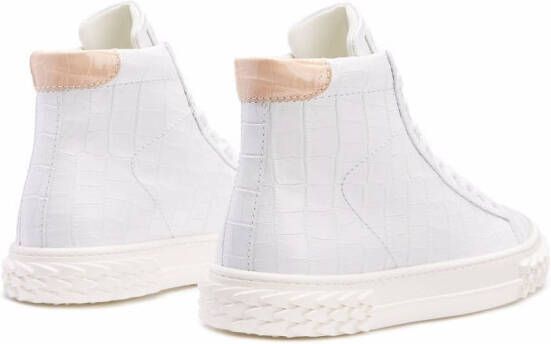 Giuseppe Zanotti Blabber high-top sneakers Wit