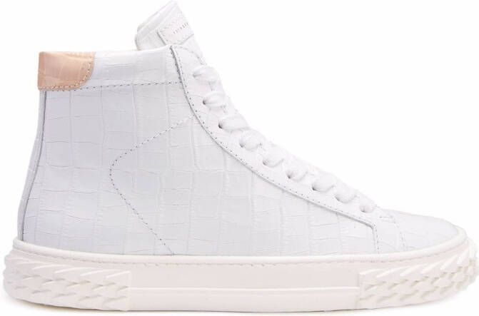 Giuseppe Zanotti Blabber high-top sneakers Wit