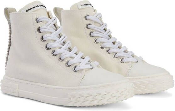 Giuseppe Zanotti Blabber high-top sneakers Wit