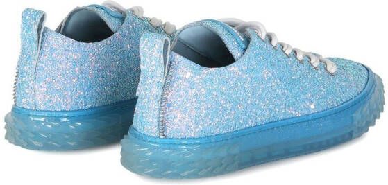 Giuseppe Zanotti Blabber low-top sneakers Blauw