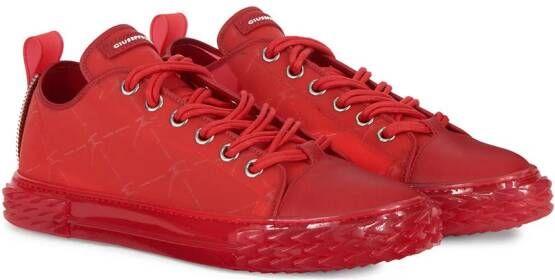 Giuseppe Zanotti Blabber low-top sneakers Rood