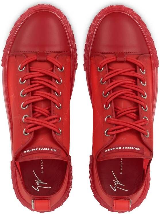 Giuseppe Zanotti Blabber low-top sneakers Rood