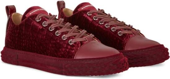 Giuseppe Zanotti Blabber low-top sneakers Rood