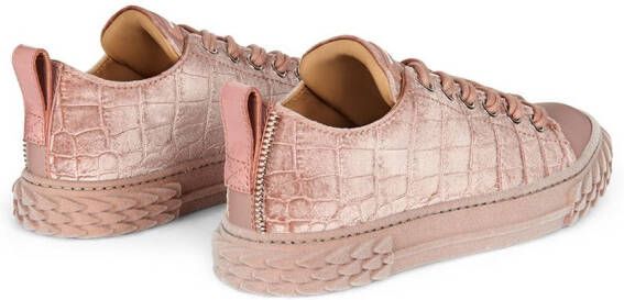 Giuseppe Zanotti Blabber low-top sneakers Roze