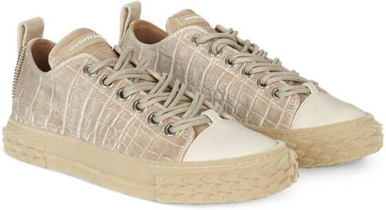 Giuseppe Zanotti Blabber low-top sneakers Wit