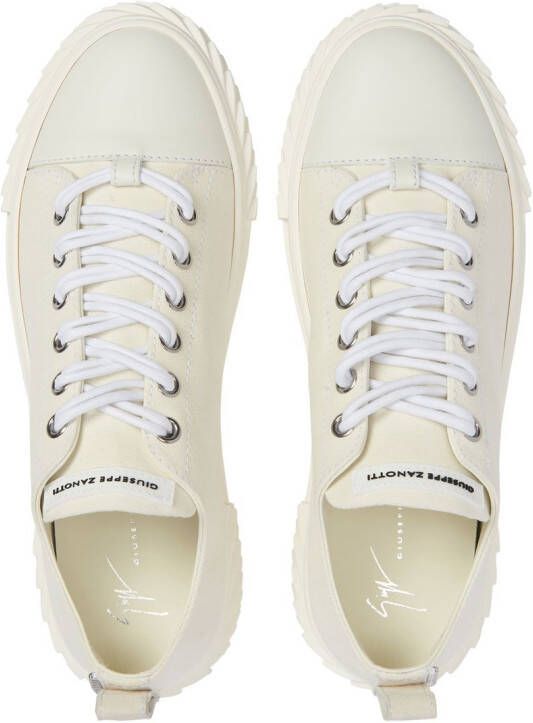 Giuseppe Zanotti Blabber low-top sneakers Wit