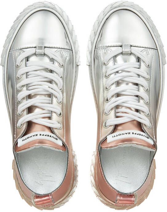 Giuseppe Zanotti Blabber low-top sneakers Zilver