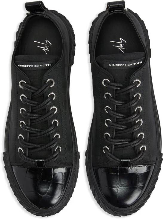 Giuseppe Zanotti Blabber low-top sneakers Zwart