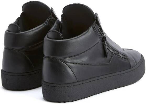 Giuseppe Zanotti Bonny sneakers met rits Zwart