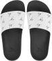 Giuseppe Zanotti Brett slippers met logo Wit - Thumbnail 4