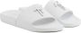 Giuseppe Zanotti Brett slippers met logo Wit - Thumbnail 2