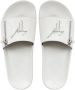 Giuseppe Zanotti Brett Zip slippers Wit - Thumbnail 4