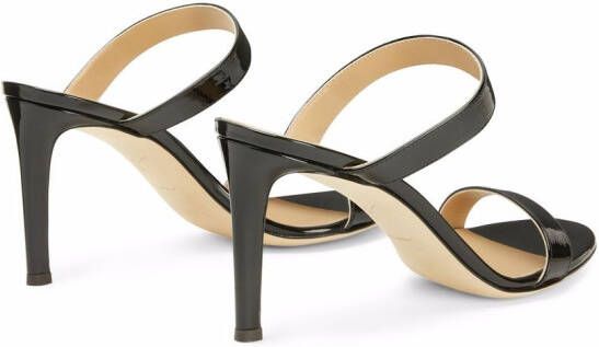 Giuseppe Zanotti Calista sandalen met hak Zwart