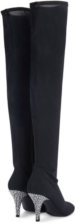Giuseppe Zanotti Calixtee Cuommisside laarzen Zwart