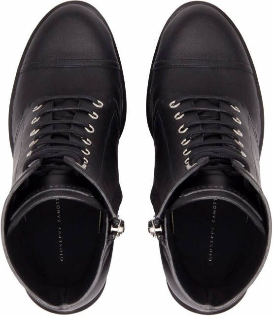 Giuseppe Zanotti Camille cargo boots Zwart