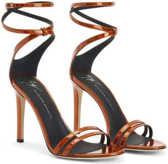 Giuseppe Zanotti Catia sandalen met bandjes Oranje