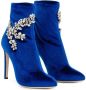 Giuseppe Zanotti Celeste laarzen verfraaid met kristallen Blauw - Thumbnail 2