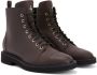 Giuseppe Zanotti Chris leren enkellaarzen Bruin - Thumbnail 2