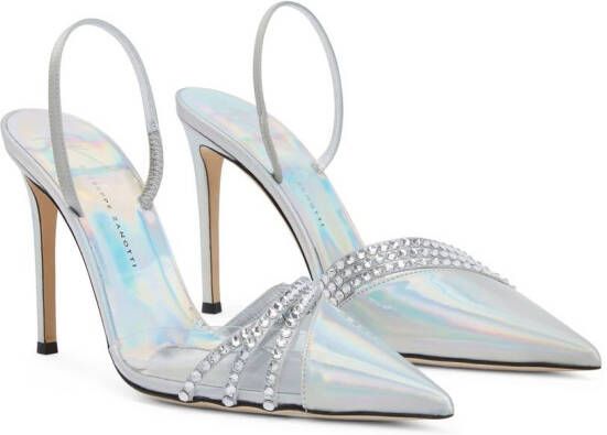 Giuseppe Zanotti Claralie pumps Zilver