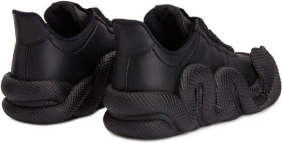 Giuseppe Zanotti Cobras low-top sneakers Zwart